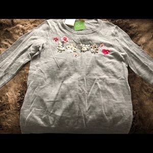 Kate Spade Gray Sweater